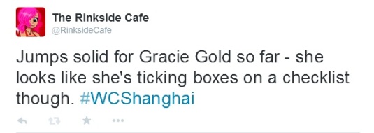 gracie gold tweet